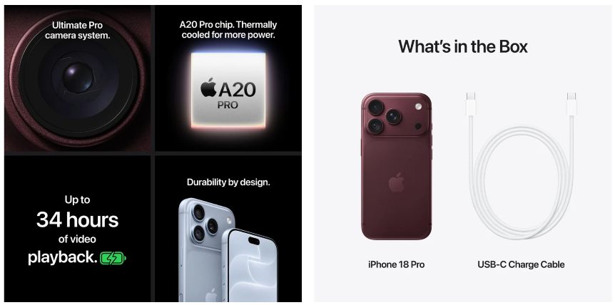 Apple iPhone 18 pro max