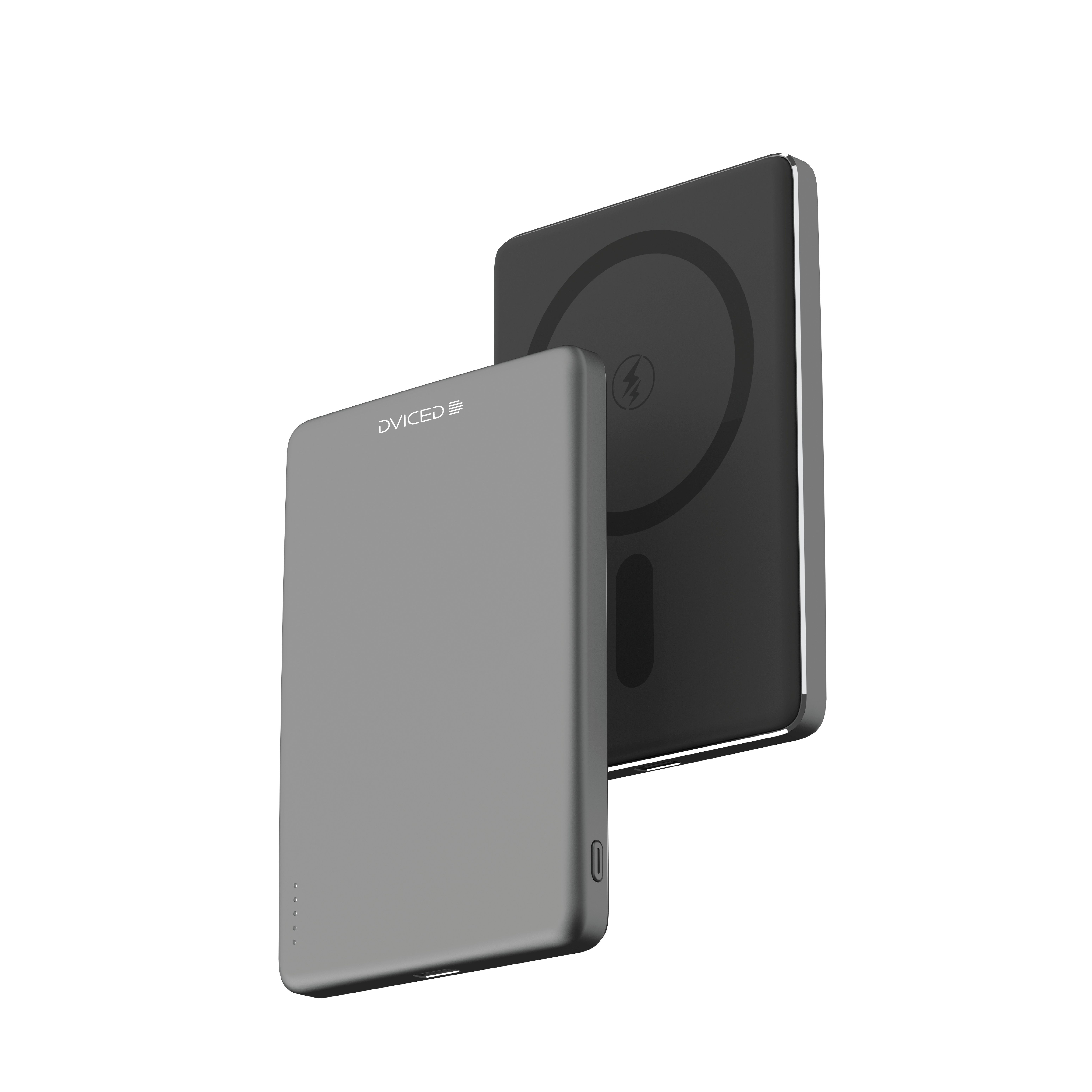 Dviced Ultrathin MagSafe Power bank 5000mAh - Black/Grey [1]