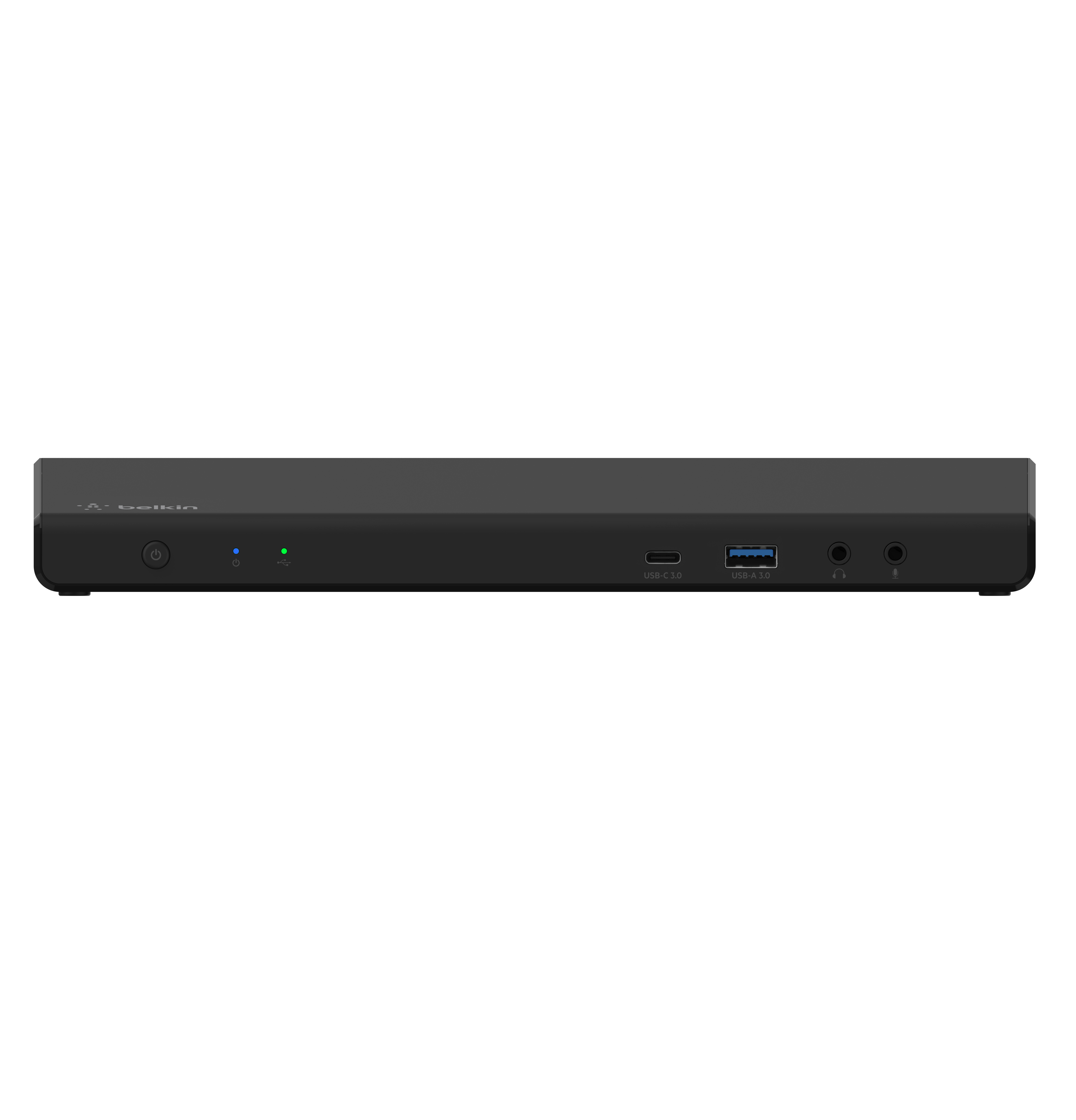 Belkin CONNECT USB C Display Link Dock, Triple display support up to 4K, HDMI, DP, USB C, USB A, GbE, Audio, PD 85w, Mac/PC/Chrome compatible - Black [1]