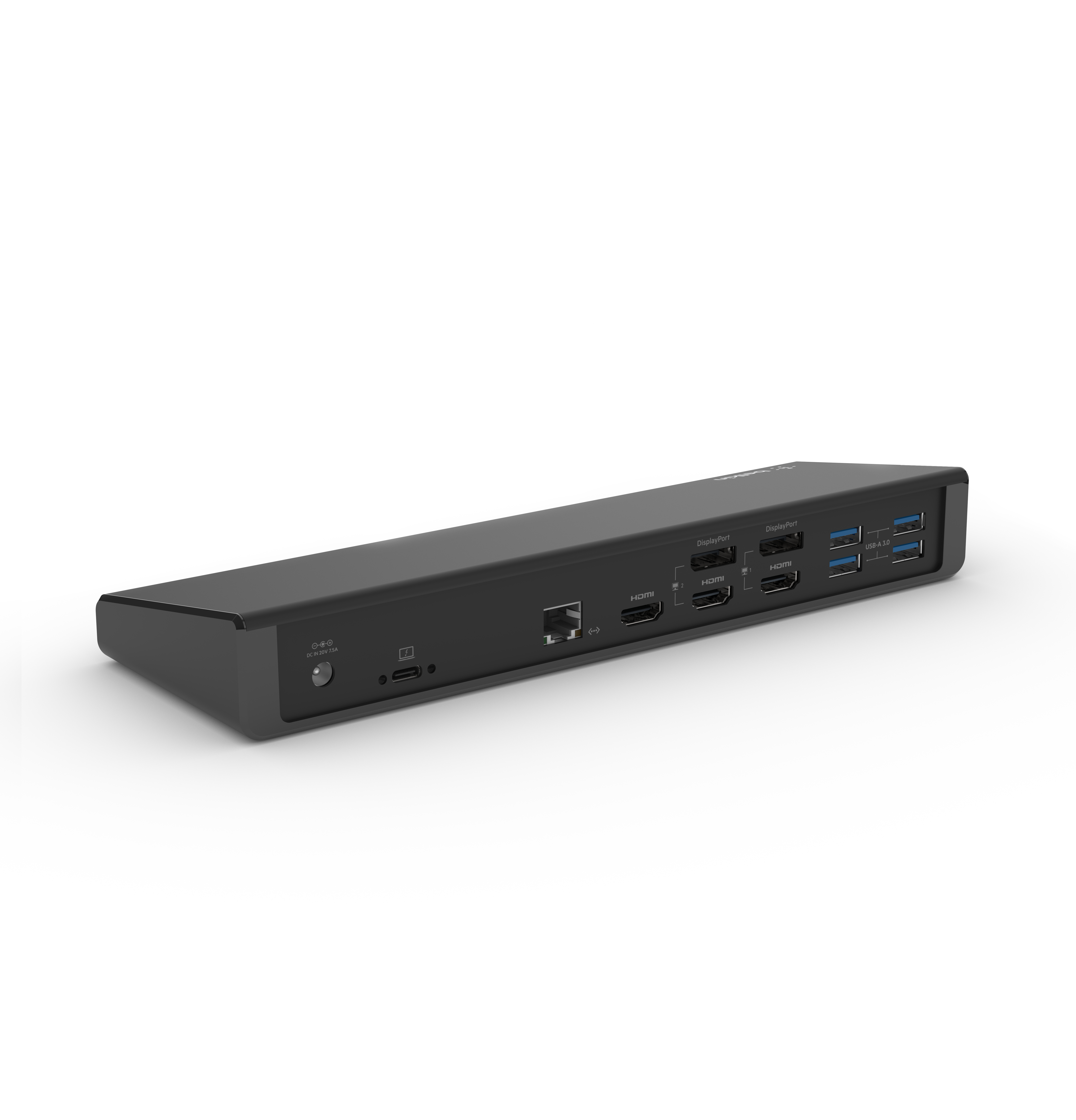 Belkin CONNECT USB C Display Link Dock, Triple display support up to 4K, HDMI, DP, USB C, USB A, GbE, Audio, PD 85w, Mac/PC/Chrome compatible - Black [4]