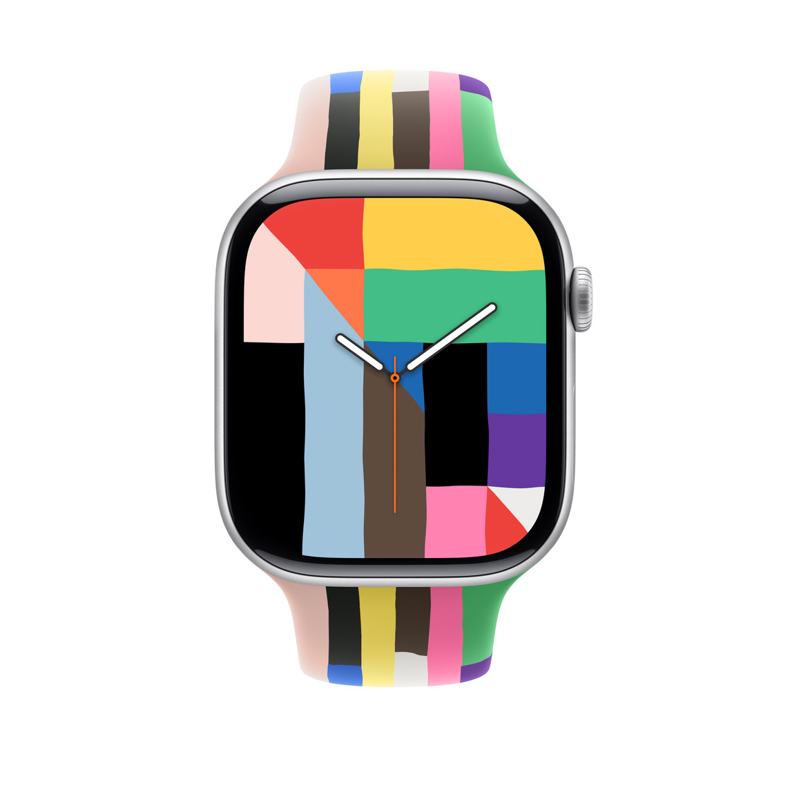 Apple Watch 46mm Band: Pride Edition Sport Band - M/L (SEASONAL) [2]