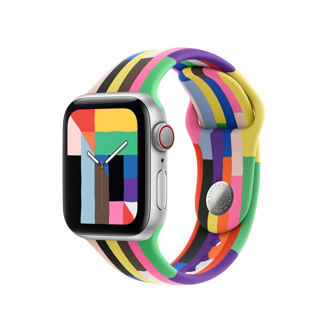Apple Watch 40mm Band: Pride Edition Sport Band - M/L (SEASONAL) [2]