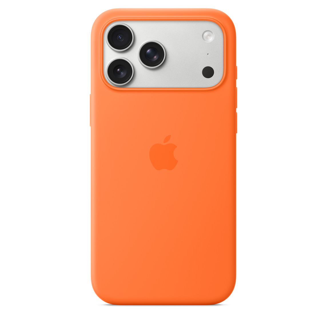 Apple iPhone 17 Pro Max Silicone Case with MagSafe - Orange [2]