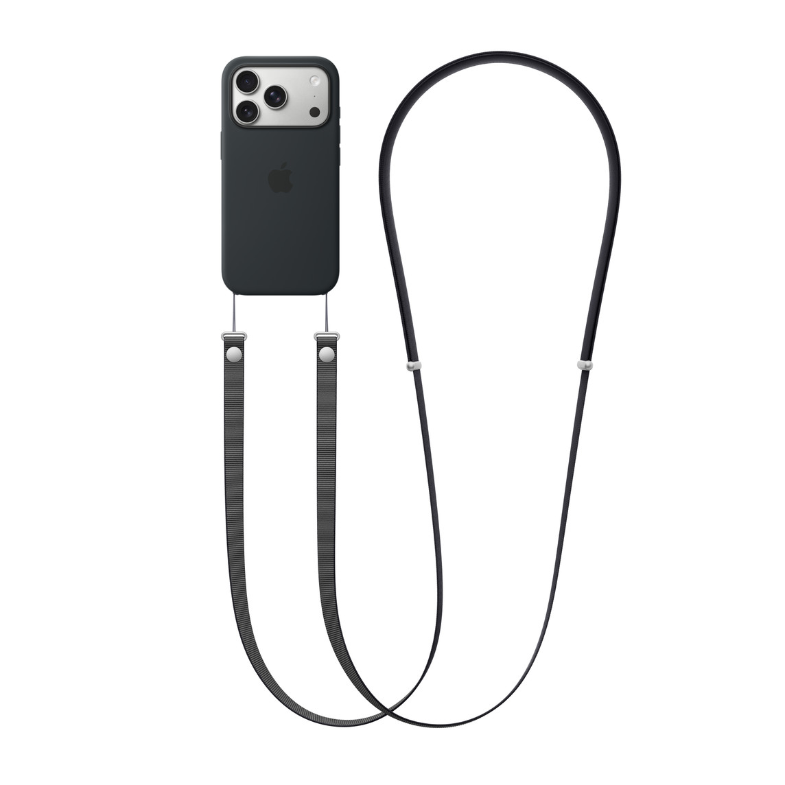 Apple Crossbody Strap - Black [1]