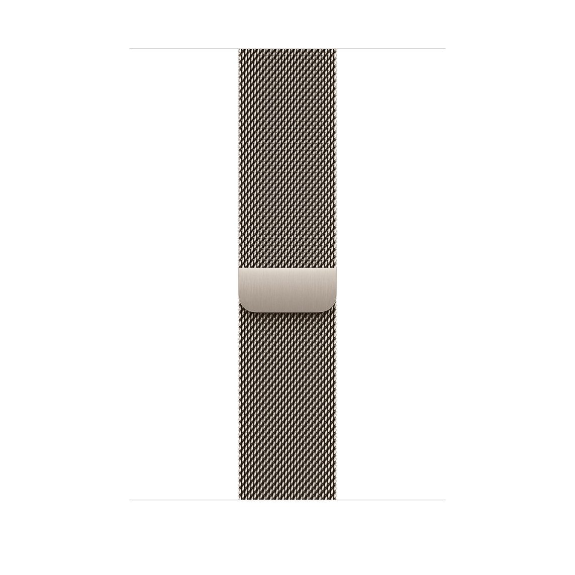 Laptop, Tablete & Telefoane - Apple Watch 46mm Loop:  Natural Milanese Loop - M/L