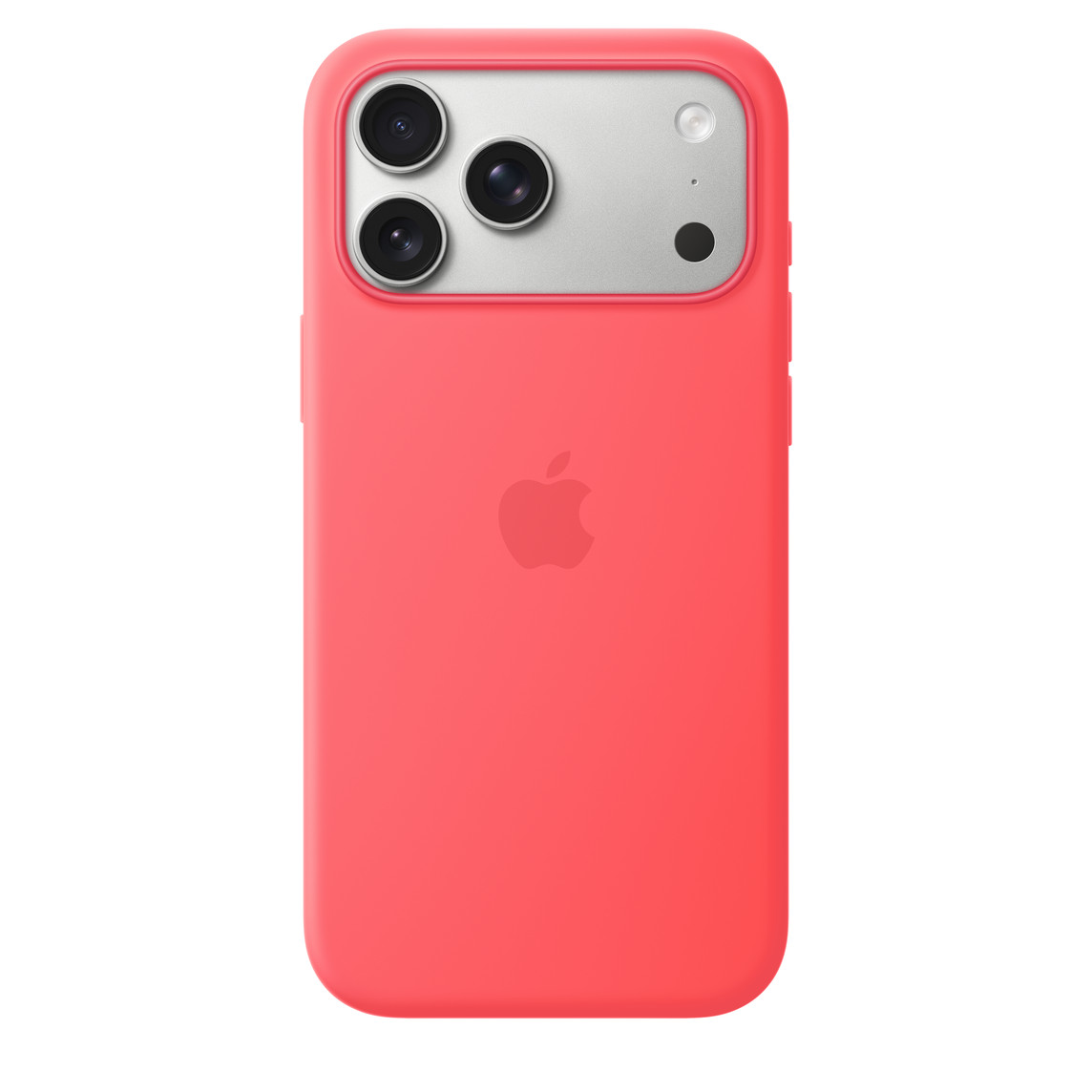 Laptop, Tablete & Telefoane - Apple iPhone 17 Pro Max Silicone Case with MagSafe - Bright Guava (SEASONAL)