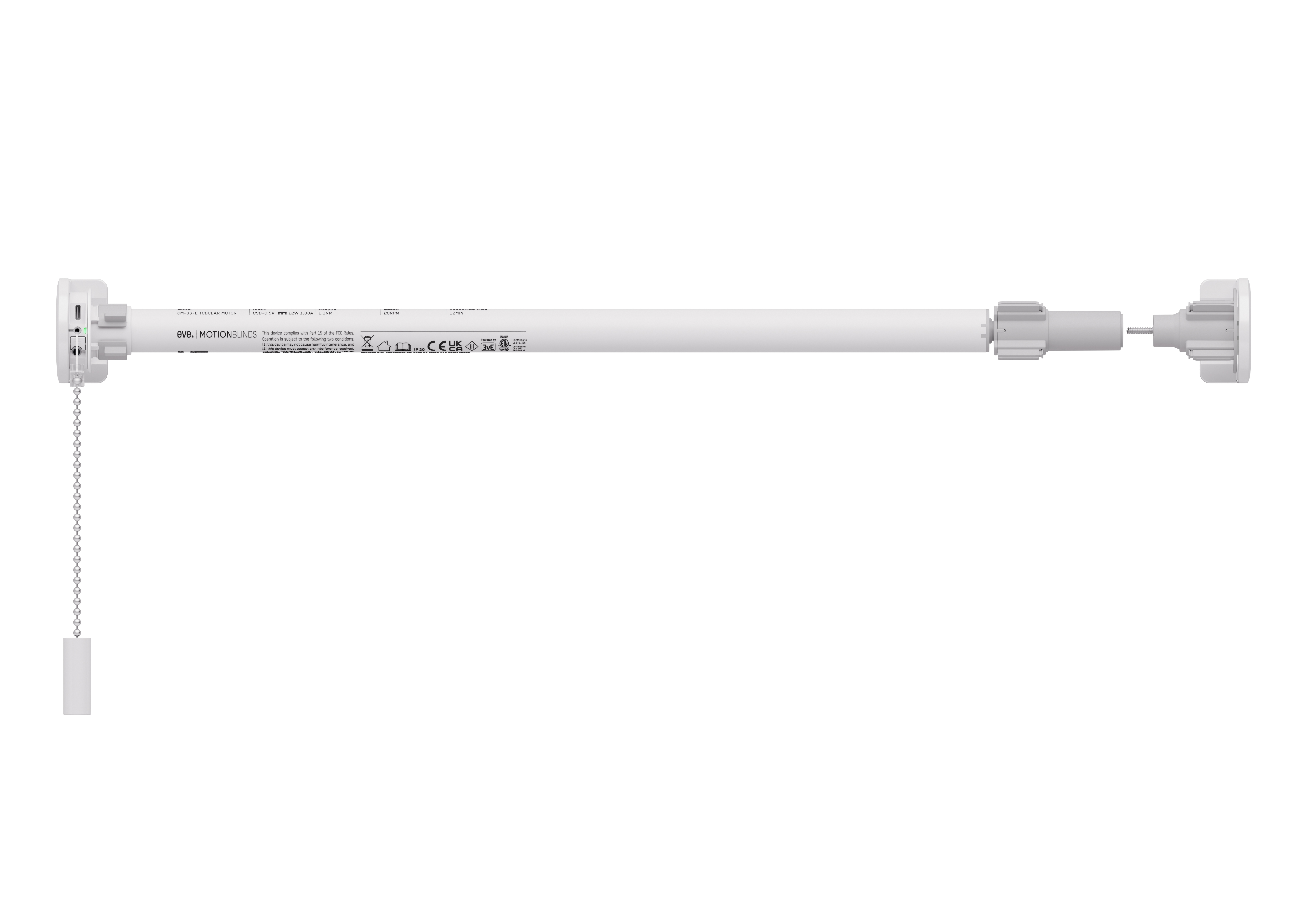 Retelistica & Supraveghere - Eve MotionBlinds Upgrade Kit for Roller Blinds