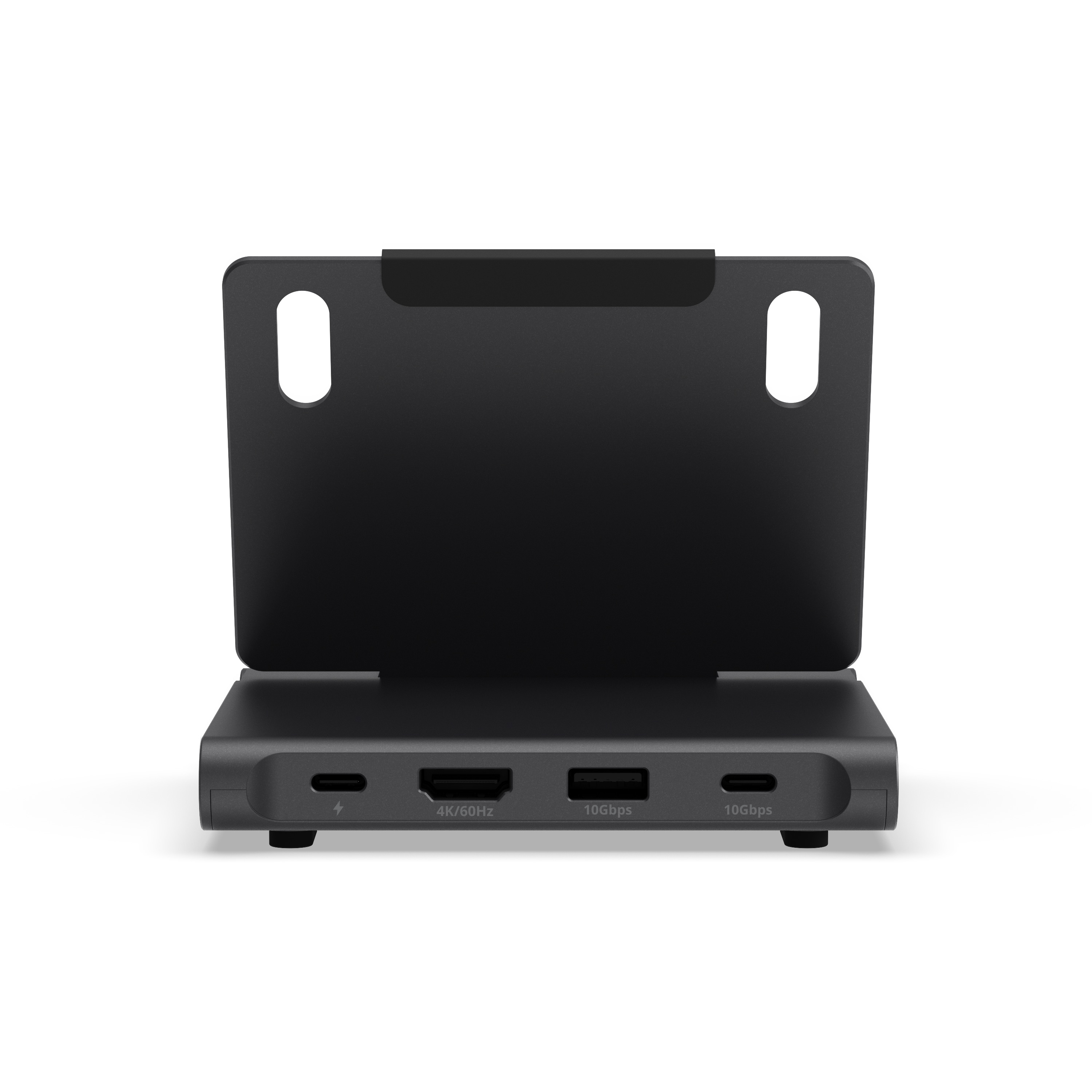 Satechi OntheGo Foldable Stand Hub (4K60Hz HDMI,1x 100W USB-C PD,Dual 10Gbps USB-C & USB-A,UHS-II SD & microSD Card Slots,iPad Compatibility 2021+) - Space Black [5]