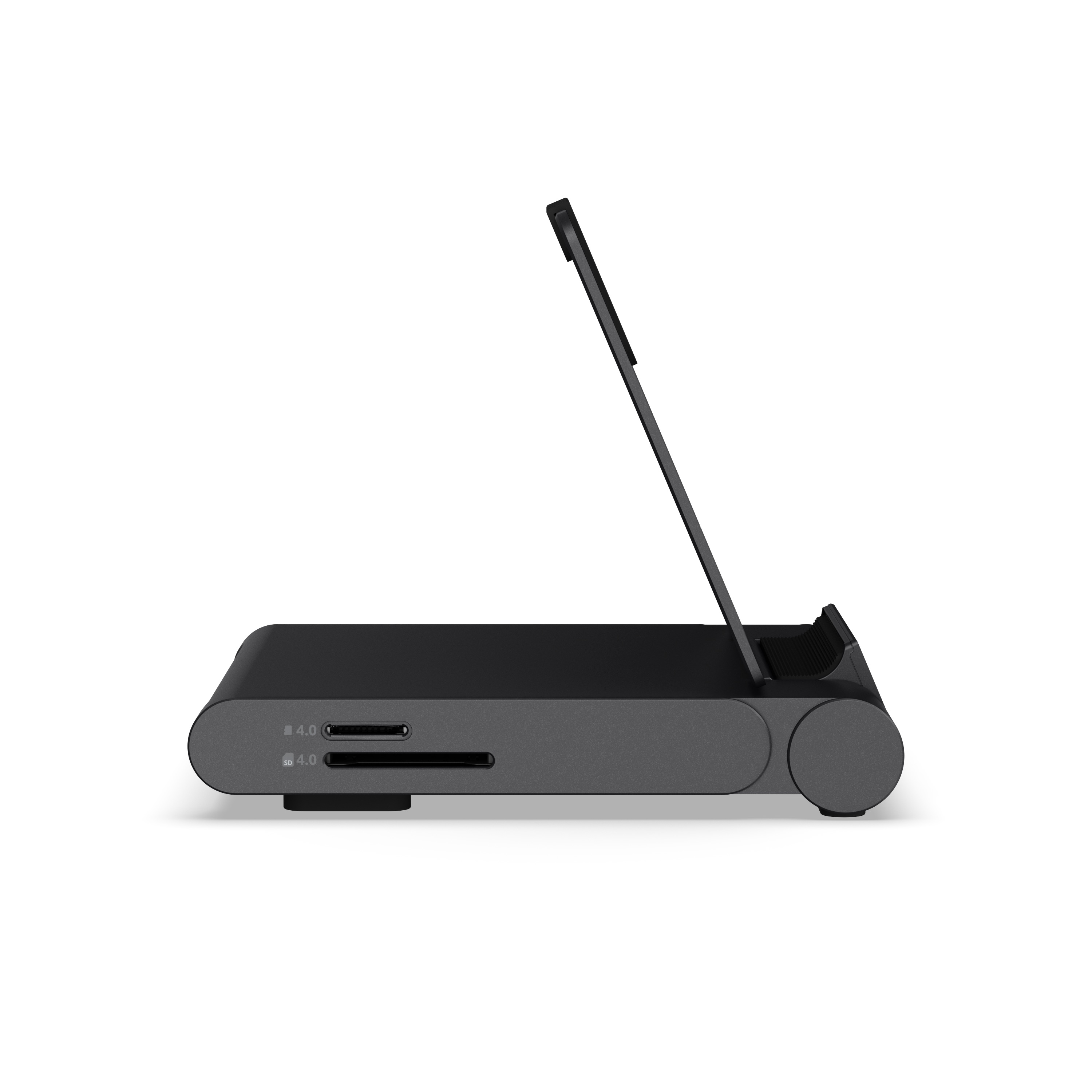 Satechi OntheGo Foldable Stand Hub (4K60Hz HDMI,1x 100W USB-C PD,Dual 10Gbps USB-C & USB-A,UHS-II SD & microSD Card Slots,iPad Compatibility 2021+) - Space Black [3]