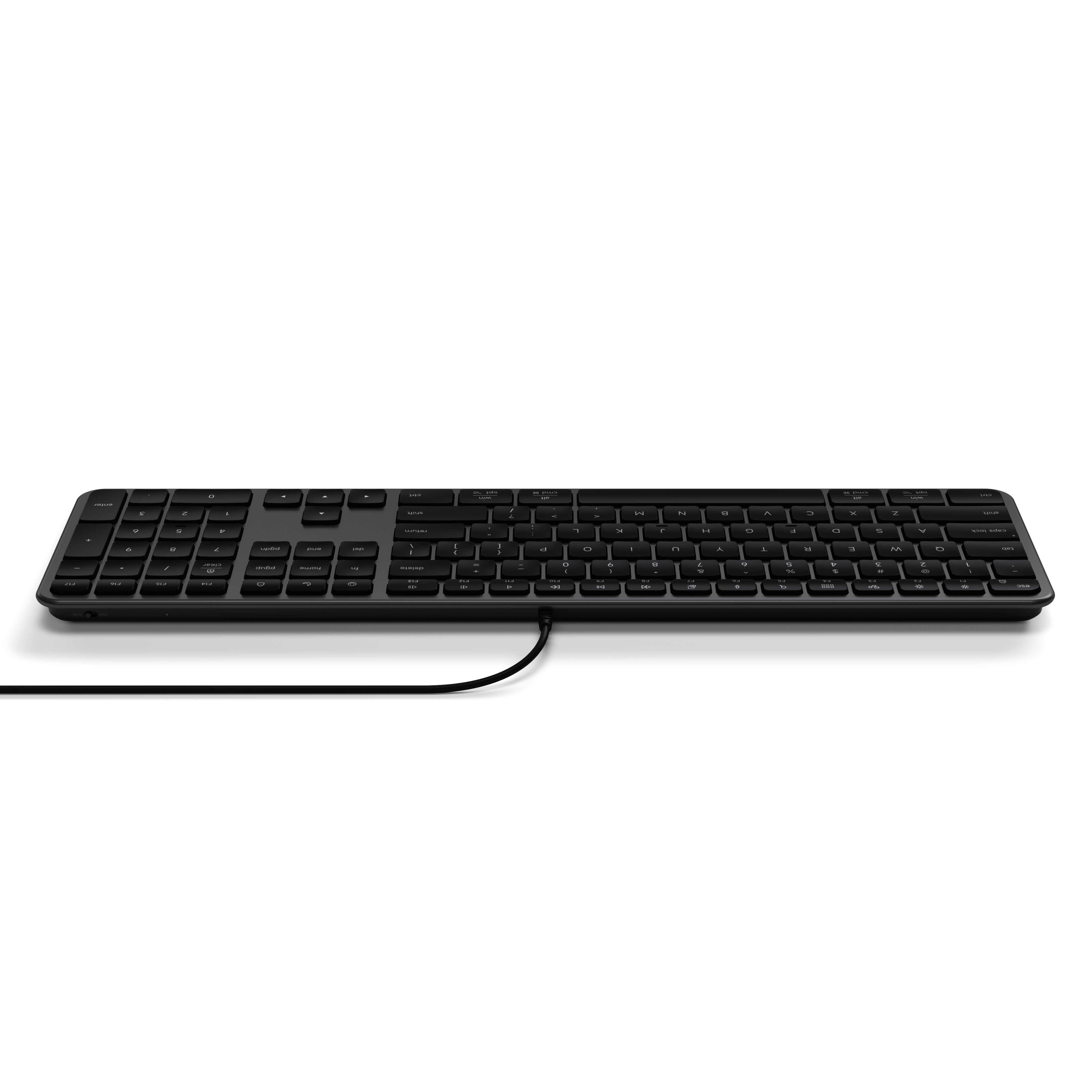 Satechi Slim LX3 Wired Keyboard - US English - Space Black [2]