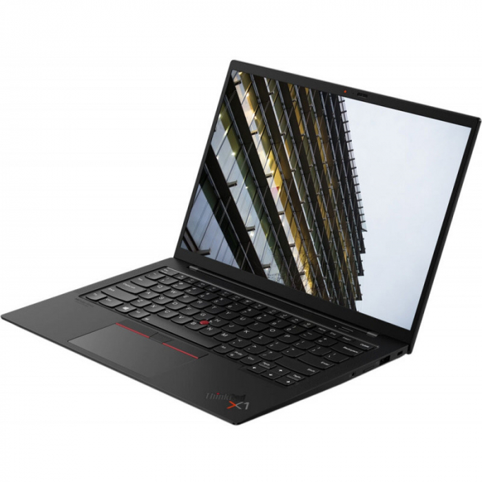 Ultrabook Lenovo 14'' ThinkPad X1 Carbon Gen 9, WQUXGA IPS, Procesor Intel® Core™ i7-1165G7 (12M Cache, up to 4.70 GHz), 32GB DDR4X, 1TB SSD, Intel Iris Xe, 4G LTE, Windows 10 Pro, Black Weave [10]
