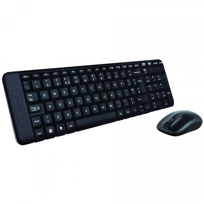 Tastaturi LOGITECH Wireless Combo MK220 USB 2.0 + Mouse, Black, Retail, 1-pk [2]