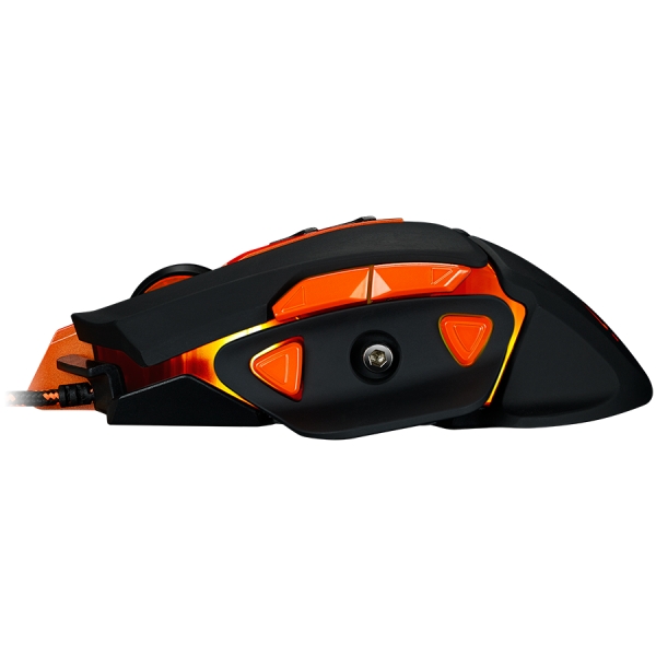 CANYON Hazard GM-6, Hazard GM-6 Optical gaming mouse, adjustable DPI setting 800/1600/2400/3200/4800/6400, LED backlight, moveable weight slot and retractable top cover for comfortable usage, Black ru [3]