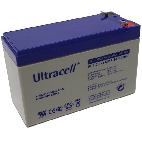 VRLA Ultracell 12V 7.2 Ah Battery UL7.2-12 [1]
