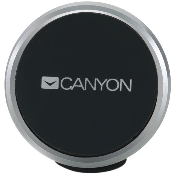 Canyon CH-4 Car Holder for Smartphones,magnetic suction function ,with 2 plates(rectangle/circle), black ,40*35*50mm 0.033kg [3]