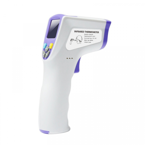 Termometru digital cu infrarosu XZW2020, LCD iluminat, Masurare rapida
