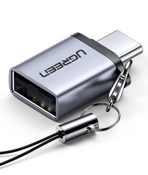 ADAPTOR Ugreen, \\"US270\\", USB Type-C(T) to USB 3.0(M), gri \\"50283\\" (include TV 0.06 lei) - 6957303852833 [1]