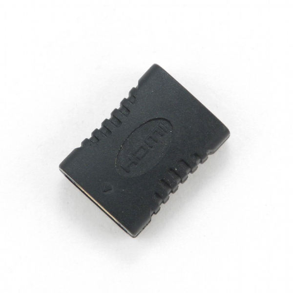 ADAPTOR video GEMBIRD, HDMI (M) la HDMI (M), conectori auriti, black, "A-HDMI-FF" [2]