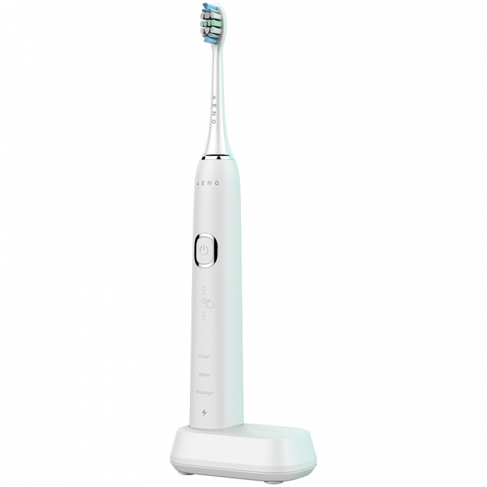 AENO Sonic Electric Toothbrush, DB3: White, 9 scenarios,  with 3D touch, wireless charging, 40000rpm, 37 days without charging, IPX7 [1]