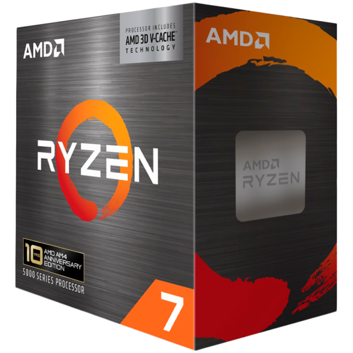 AMD CPU Desktop Ryzen 7 8C/16T 5800X3D (4.5GHz,100MB,105W,AM4) Box [2]