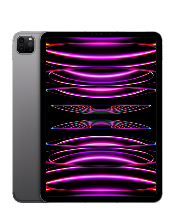 Apple 11-inch iPad Pro (4th) Cellular 256GB - Space Grey [2]