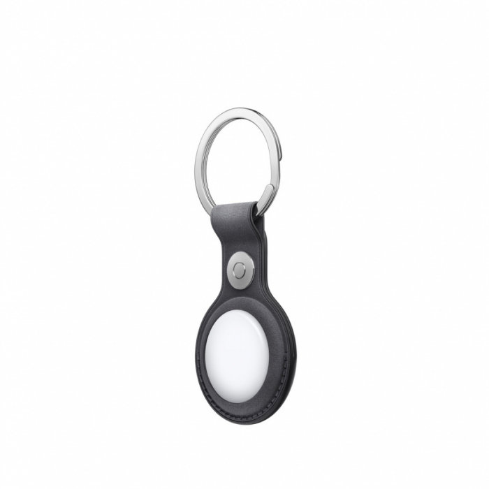 Apple AirTag FineWoven Key Ring - Black [2]