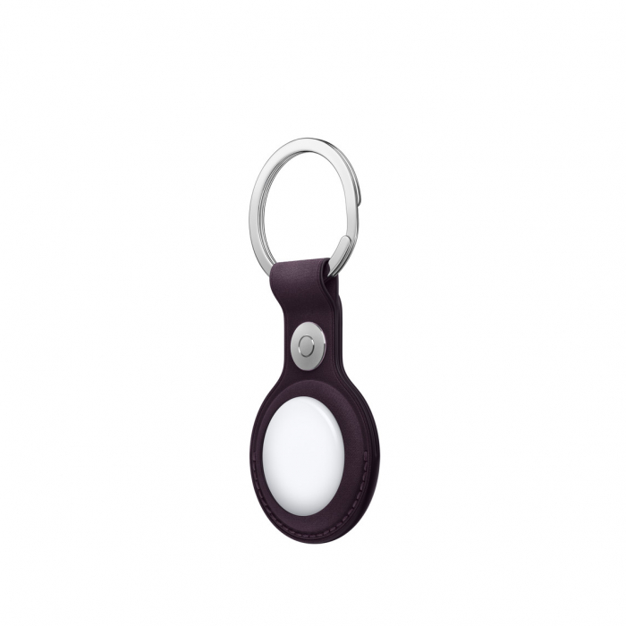 Apple AirTag FineWoven Key Ring - Blackberry [2]