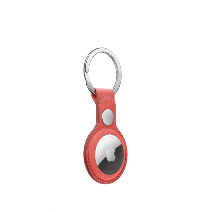Apple AirTag FineWoven Key Ring - Coral [2]