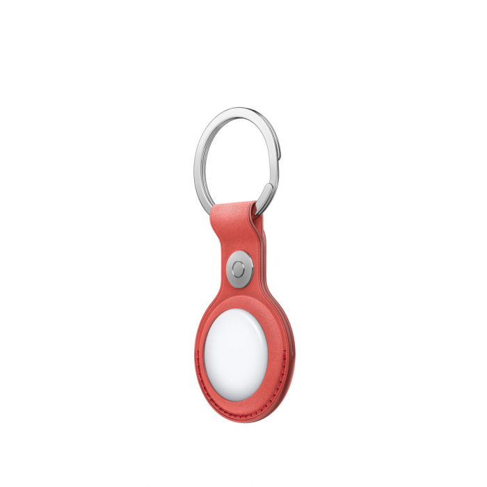 Apple AirTag FineWoven Key Ring - Coral [3]