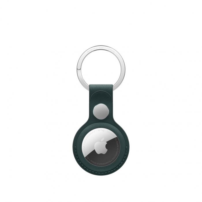 Apple AirTag FineWoven Key Ring - Dark Green [1]