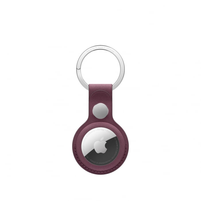 Apple AirTag FineWoven Key Ring - Mulberry [1]