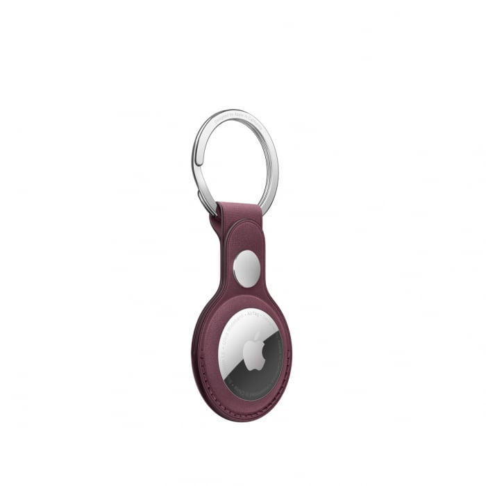 Apple AirTag FineWoven Key Ring - Mulberry [2]