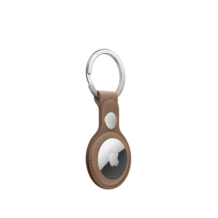 Apple AirTag FineWoven Key Ring - Taupe [2]
