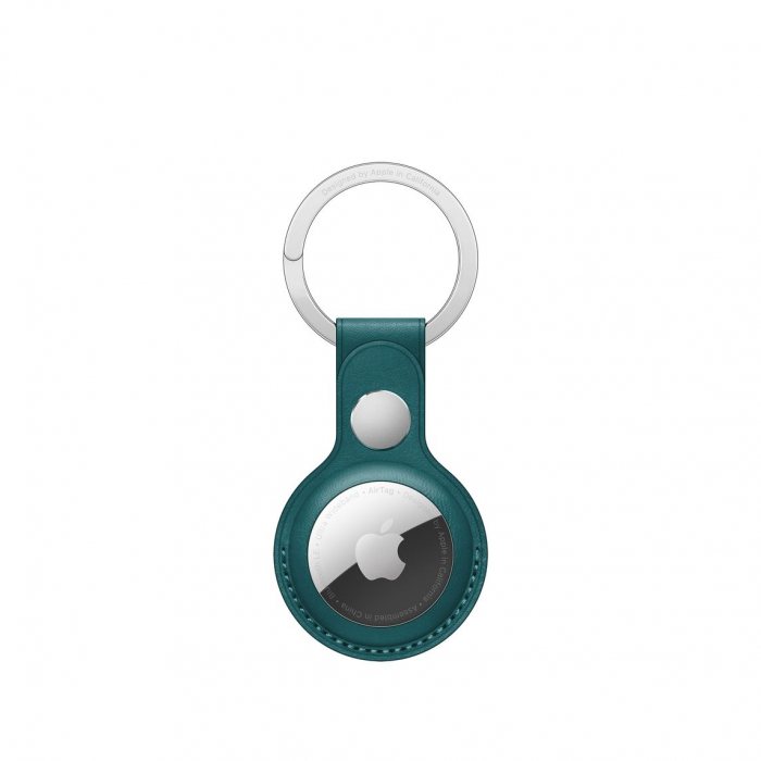 Apple AirTag Leather Key Ring - Forest Green (Seasonal Summer2021) [1]