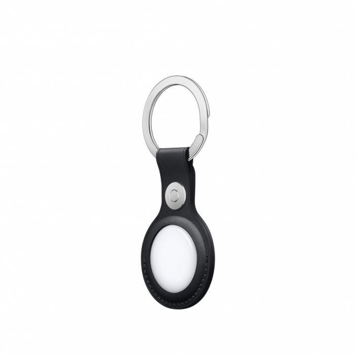 Apple AirTag Leather Key Ring - Midnight [2]