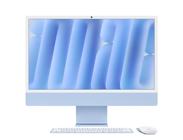 Apple IMAC 24: BLUE/M4 8C CPU/8C GPU/16GB/256GB-ROM [4]