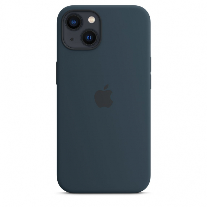 Apple iPhone 13 Silicone Case with MagSafe - Abyss Blue [2]