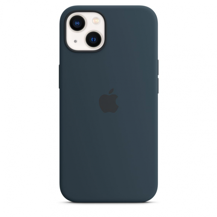Apple iPhone 13 Silicone Case with MagSafe - Abyss Blue [1]