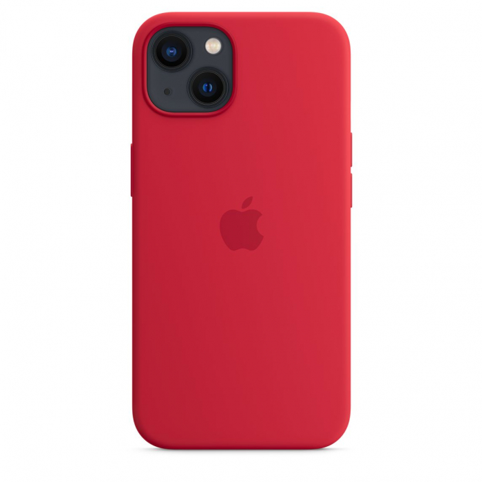 Apple iPhone 13 Silicone Case with MagSafe - (PRODUCT)RED [7]