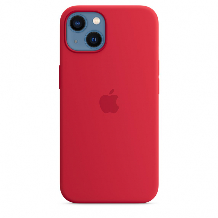 Apple iPhone 13 Silicone Case with MagSafe - (PRODUCT)RED [5]