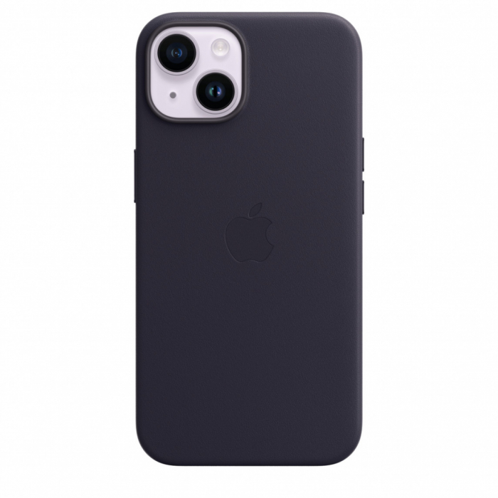 Apple iPhone 14 Leather Case with MagSafe - Ink [3]