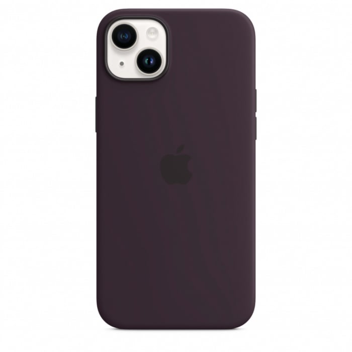 Apple iPhone 14 Plus Silicone Case with MagSafe - Elderberry (SEASONAL 2022 Fall) [4]