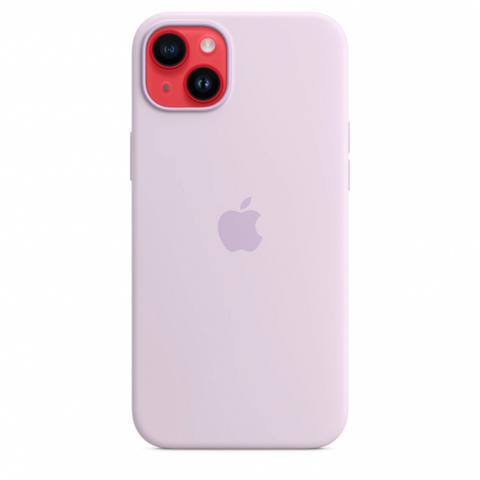 Apple iPhone 14 Plus Silicone Case with MagSafe - Lilac (SEASONAL 2022 Fall) [5]