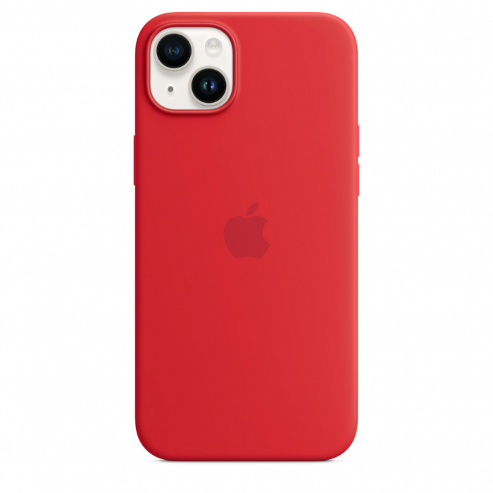 Apple iPhone 14 Plus Silicone Case with MagSafe - (PRODUCT)RED [4]