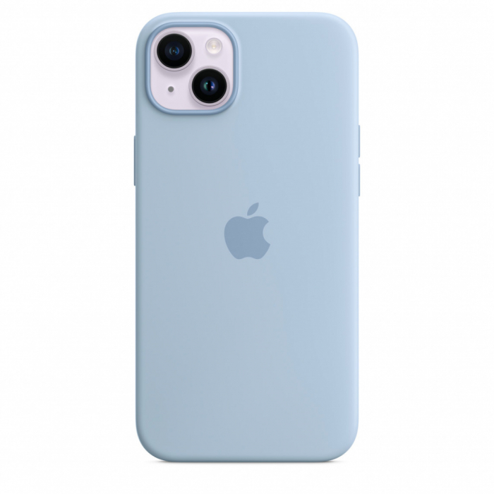 Apple iPhone 14 Plus Silicone Case with MagSafe - Sky (SEASONAL 2023 Spring) [2]