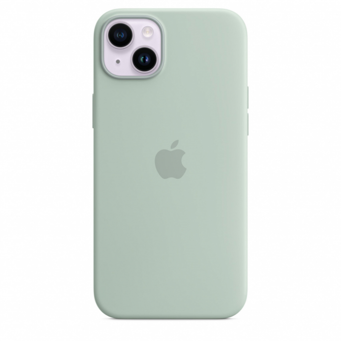 Apple iPhone 14 Plus Silicone Case with MagSafe - Succulent (SEASONAL 2022 Fall) [2]