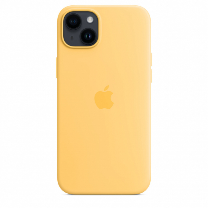 Apple iPhone 14 Plus Silicone Case with MagSafe - Sunglow (SEASONAL 2022 Fall) [3]