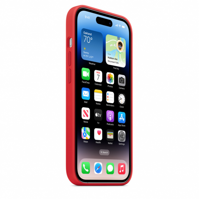 Apple iPhone 14 Pro Silicone Case with MagSafe - (PRODUCT)RED [6]