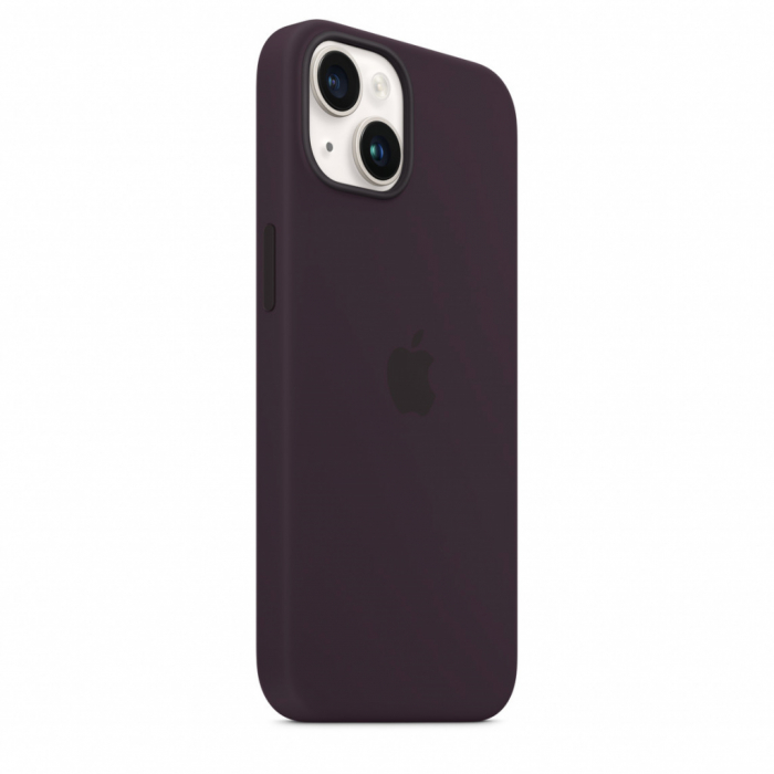 Apple iPhone 14 Silicone Case with MagSafe - Elderberry (SEASONAL 2022 Fall) [6]