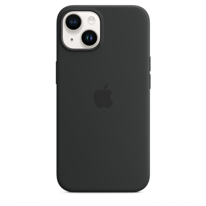 Apple iPhone 14 Silicone Case with MagSafe - Midnight [3]
